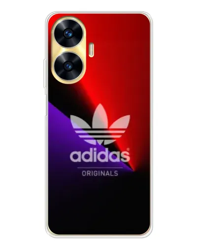 Чехол для Realme C56 с картинкой «Adidas Red Neon» Чехол для Realme C56 с картинкой «Adidas Red Neon»
