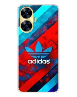 Чохол для Realme C56 з картинкою «Абстракція Adidas»