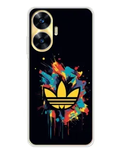 Чохол для Realme C56 з картинкою «Adidas Splash»