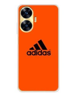 Чехол для Realme C56 с картинкой «Adidas Ukraine»