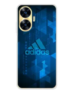 Чехол для Realme C56 с картинкой «Adidas Sport Art»