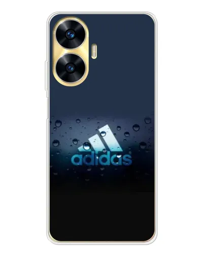 Чехол для Realme C56 с картинкой «Adidas Water Drops» Чехол для Realme C56 с картинкой «Adidas Water Drops»