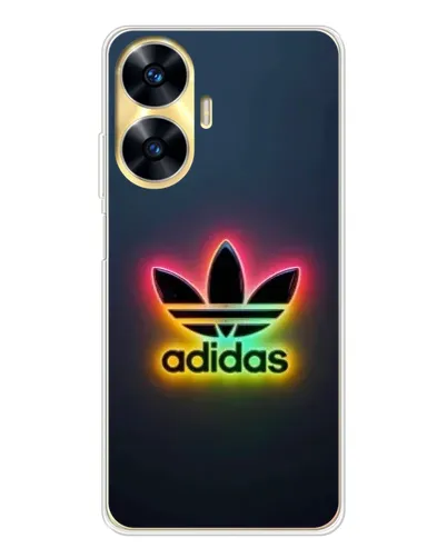 Чехол для Realme C56 с картинкой «Неоновый Adidas» Чехол для Realme C56 с картинкой «Неоновый Adidas»