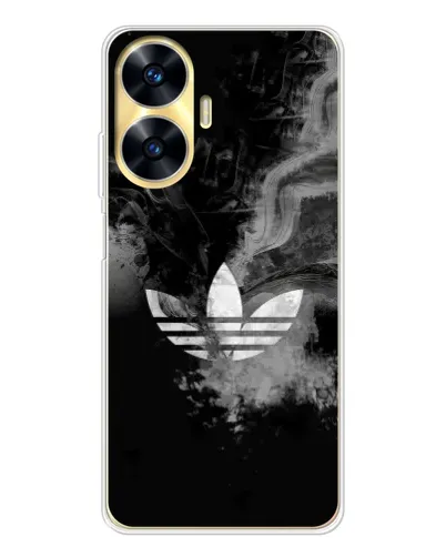 Чехол для Realme C56 с картинкой «Абстрактный дым Adidas» Чехол для Realme C56 с картинкой «Абстрактный дым Adidas»
