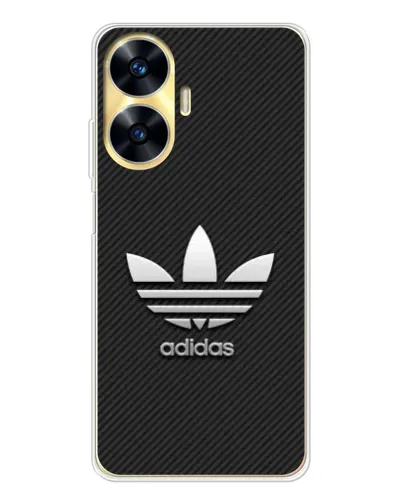 Чехол для Realme C56 с картинкой «Adidas Карбоновая текстура» Чехол для Realme C56 с картинкой «Adidas Карбоновая текстура»