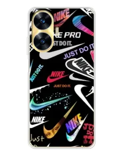 Чехол для Realme C56 с картинкой «Nike — роскошь»