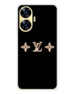 Чехол для Realme C56 с картинкой «Louis Vuitton — минимализм»