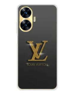 Чехол для Realme C56 с картинкой «Градиент Louis Vuitton»