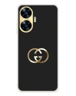 Чехол для Realme C56 с картинкой «Минимализм Gucci»