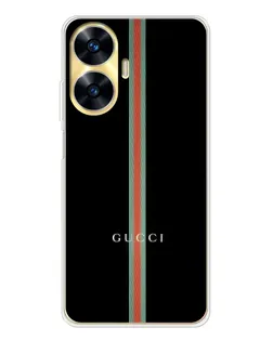 Чехол для Realme C56 с картинкой «Gucci — строгая линия»