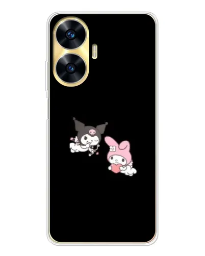 Чохол для Realme C56 з картинкою «My Melody та Kuromi» Чохол для Realme C56 з картинкою «My Melody та Kuromi»