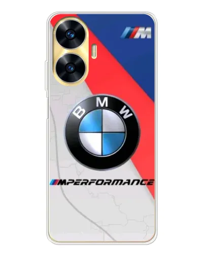 Чехол для Realme C56 с картинкой «BMW Performance стиль» Чехол для Realme C56 с картинкой «BMW Performance стиль»