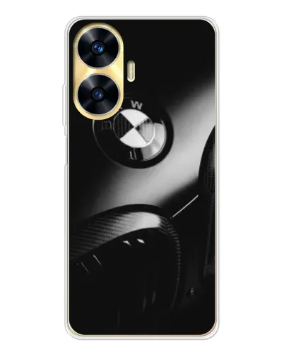Чехол для Realme C56 с картинкой «Эмблема BMW — макро» Чехол для Realme C56 с картинкой «Эмблема BMW — макро»