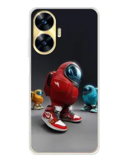 Чехол для Realme C56 с картинкой «Among Us — 3D стиль» Чехол для Realme C56 с картинкой «Among Us — 3D стиль»