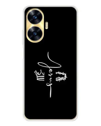 Чехол для Realme C56 с картинкой «Король Славы Jesus»