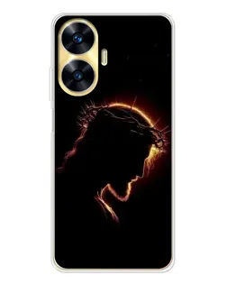 Чехол для Realme C56 с картинкой «Терновый венец»