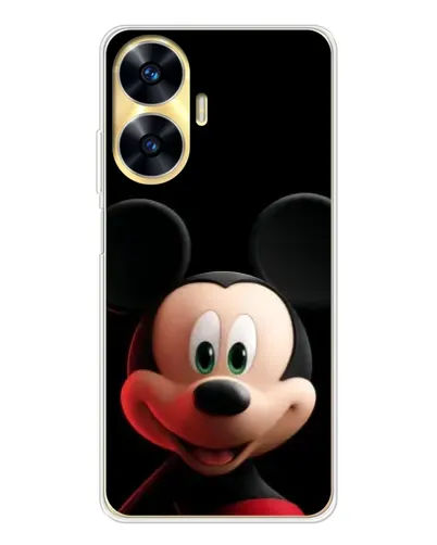 Чехол для Realme C56 с картинкой «Улыбающийся Микки Маус»