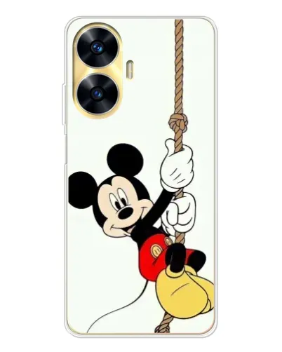 Чехол для Realme C56 с картинкой «Mickey на канате»