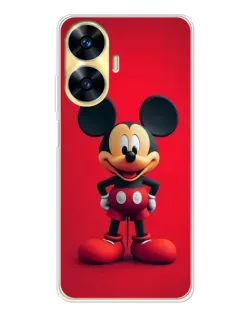 Чехол для Realme C56 с картинкой «Mickey в полный рост»