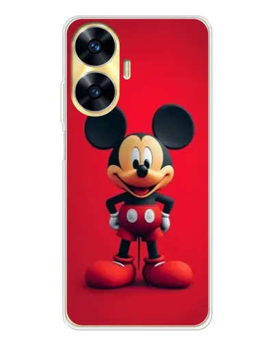 Чехол для Realme C56 с картинкой «Mickey в полный рост»