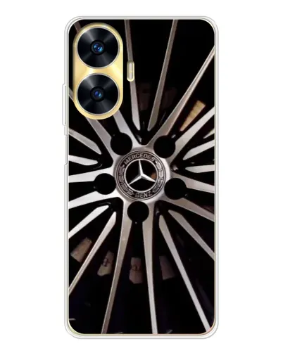 Чехол для Realme C56 с картинкой «Диск Mercedes» Чехол для Realme C56 с картинкой «Диск Mercedes»
