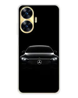 Чехол для Realme C56 с картинкой «Mercedes Vision — концепт»