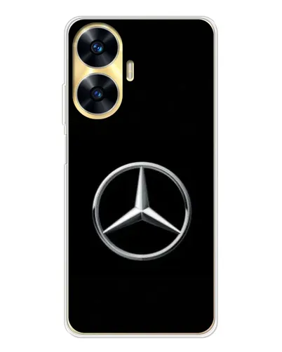 Чехол для Realme C56 с картинкой «Mercedes классический лого» Чехол для Realme C56 с картинкой «Mercedes классический лого»