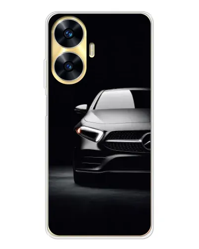 Чехол для Realme C56 с картинкой «Свет фар Mercedes» Чехол для Realme C56 с картинкой «Свет фар Mercedes»