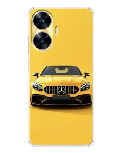 Чехол для Realme C56 с картинкой «Желтый Mercedes GT» Чехол для Realme C56 с картинкой «Желтый Mercedes GT»