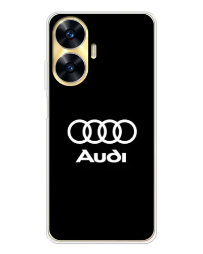 Чехол для Realme C56 с картинкой «Классическое лого Audi» Чехол для Realme C56 с картинкой «Классическое лого Audi»
