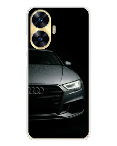 Чехол для Realme C56 с картинкой «Audi — детализация кузова» Чехол для Realme C56 с картинкой «Audi — детализация кузова»