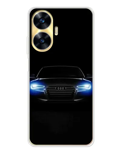 Чехол для Realme C56 с картинкой «Audi в неоне» Чехол для Realme C56 с картинкой «Audi в неоне»