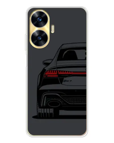 Чехол для Realme C56 с картинкой «Задняя часть Audi — арт» Чехол для Realme C56 с картинкой «Задняя часть Audi — арт»