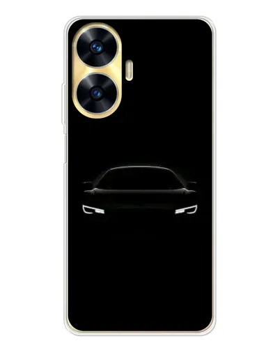 Чехол для Realme C56 с картинкой «Взгляд Audi в темноте» Чехол для Realme C56 с картинкой «Взгляд Audi в темноте»