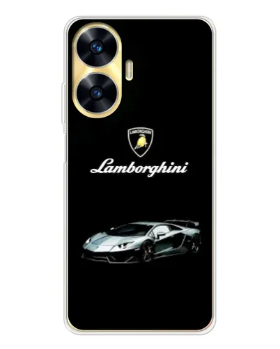 Чехол для Realme C56 с картинкой «Логотип Lamborghini классика» Чехол для Realme C56 с картинкой «Логотип Lamborghini классика»