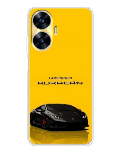 Чехол для Realme C56 с картинкой «Lamborghini Huracan черный» Чехол для Realme C56 с картинкой «Lamborghini Huracan черный»
