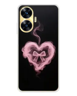 Чохол для Realme C56 з картинкою «Димчасте серце»