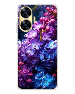 Чехол для Realme C56 с картинкой «Сиреневый цвет»