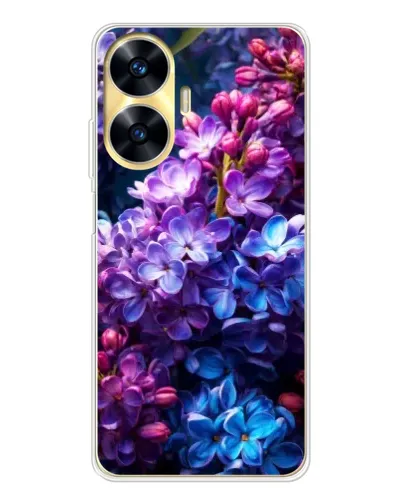 Чехол для Realme C56 с картинкой «Сиреневый цвет»