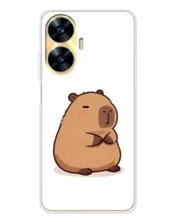 Чохол для Realme C56 з картинкою «Товстенька капібара» Чохол для Realme C56 з картинкою «Товстенька капібара»