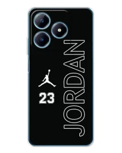 Чохол для Realme C61 з картинкою «Jordan Vertical»