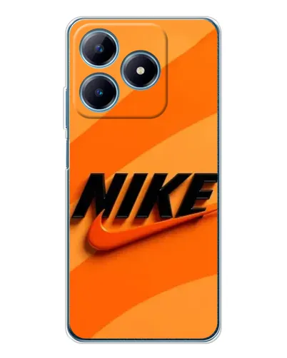 Чохол для Realme C61 з картинкою «Помаранчевий драйв Nike» Чохол для Realme C61 з картинкою «Помаранчевий драйв Nike»