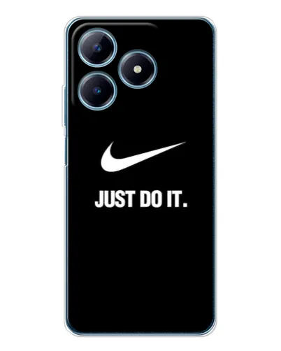 Чохол для Realme C61 з картинкою «Класичний принт Nike» Чохол для Realme C61 з картинкою «Класичний принт Nike»