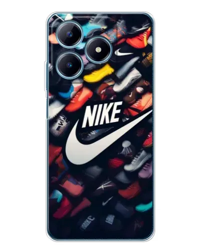 Чохол для Realme C61 з картинкою «Колекція кросівок Nike» Чохол для Realme C61 з картинкою «Колекція кросівок Nike»