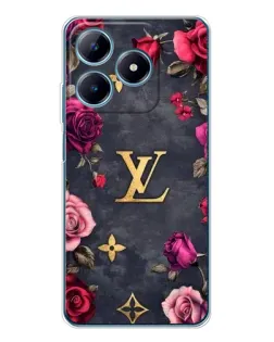 Чехол для Realme C61 с картинкой «Цветочный Louis Vuitton» Чехол для Realme C61 с картинкой «Цветочный Louis Vuitton»