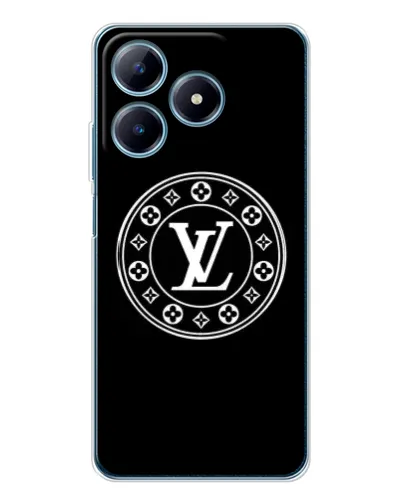 Чехол для Realme C61 с картинкой «LV — печать стиля»