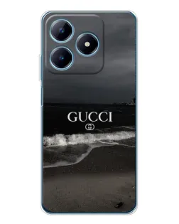 Чохол для Realme C61 з картинкою «Gucci — морський прибій»