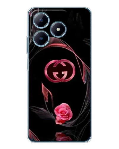 Чохол для Realme C61 з картинкою «Gucci — неонова троянда» Чохол для Realme C61 з картинкою «Gucci — неонова троянда»
