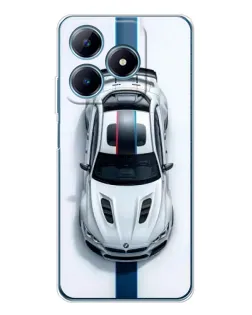 Чохол для Realme C61 з картинкою «Вид зверху — BMW M»