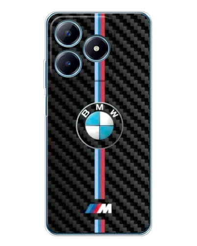 Чохол для Realme C61 з картинкою «Емблема BMW та карбон» Чохол для Realme C61 з картинкою «Емблема BMW та карбон»
